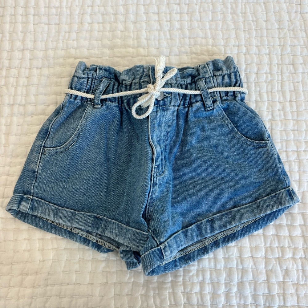 PacSun Tie Mom Shorts